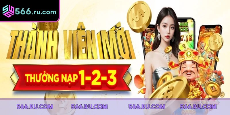 566 Thưởng Nạp Đầu – Ưu Đãi Khủng Dành Cho Thành Viên Mới 3 Người chơi cần tuân thủ các điều kiện tham gia khuyến mãi