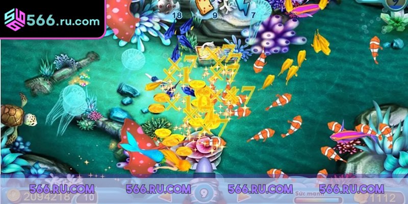 Bắn Cá 566 có súng đa dạng và nâng cấp liên tục