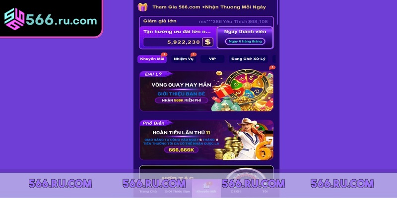Đăng Ký 566 – Bước Khởi Đầu Cho Hành Trình Giải Trí Mới 4 Mở tài khoản mới, quà tặng khủng đang chờ bạn khám phá