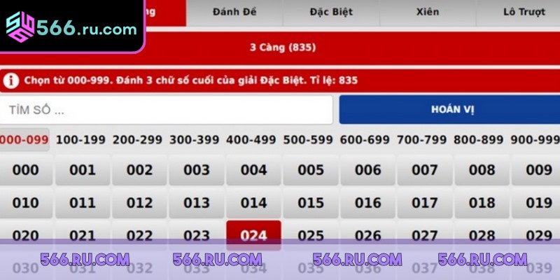 Đề 3 Càng – Bí Quyết Chinh Phục Trò Chơi Dễ Thắng Ở 566 3 Nhận tiền thưởng giá trị khi dự đoán đúng lô 3 số